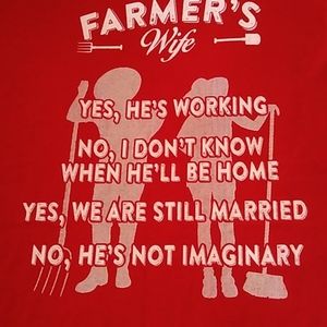 Farmer's Wife tee